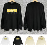 Purple Brand Long Sleeve T-Shirt Fashion Loose Long Sleeve Top