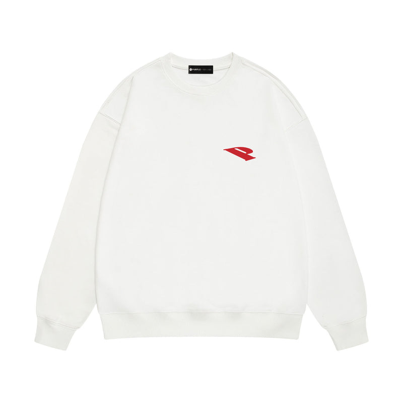 Purple Brand Sweatshirt Loose Crew Neck Sweater