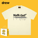 Drew T Shirts Printed Short Sleeve Loose Men