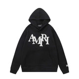 Amiri Hoodie AMI Patch Embroidered Letter Pattern Hooded Sweater