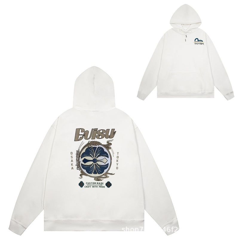 Evisu Hoodie Fushen hooded sweater autumn winter