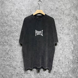 Purple Brand Distressed T Shirts Short Sleeve
