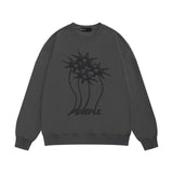 Purple Brand Sweatshirt Loose Crew Neck Sweater