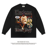 Nba Long Sleeve Shirt Long Sleeve T-shirt Loose All-Matching Men and Women