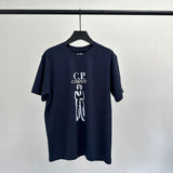 Cp Company T Shirts Men's Cotton Embroidery Casual Crew Neck Short Sleeves