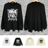 Purple Brand Long Sleeve T-Shirt Fashion Loose Long Sleeve Top