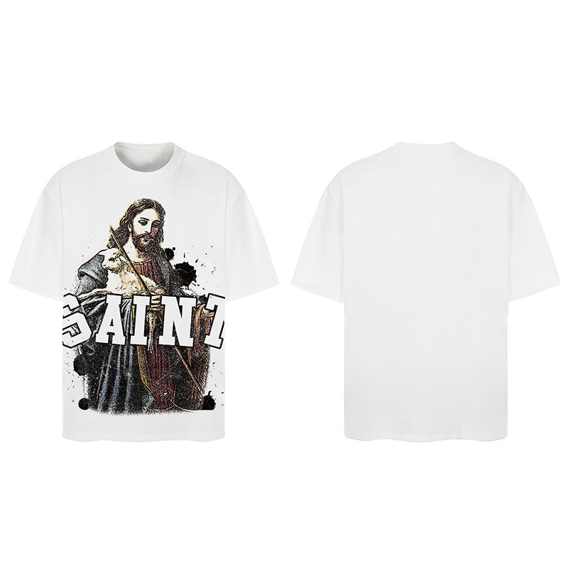 Men Vintage T-Shirts Saint "Saint Tears" Tee