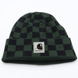 Carhartt Hat Skateboard Sport Plaid Casual Knitted Hat