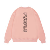 Purple Brand Sweatshirt Loose Crew Neck Sweater