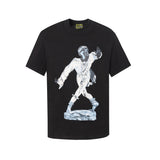 Denim Tears T Shirts 24S Kapok Geometric Pattern Short Sleeve T-shirt