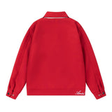 Amiri Jacket autumn and winter AMI stitching embroidery logo for men and women