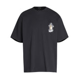 CHH Chrome Heart T Shirts T-Shirt Loose Cross Print