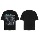 Men Vintage T-Shirts Saint Michael Tee Saint Tears
