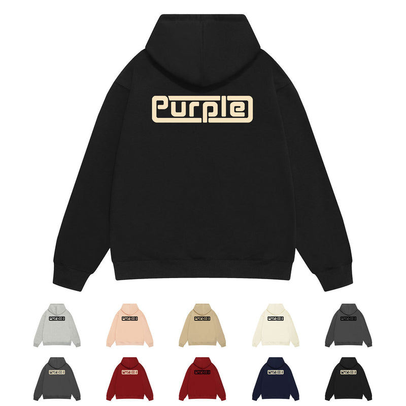 Purple Brand Hoodie Fashion Loose Hooded Sweater