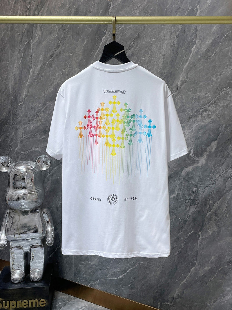 Chh Chrome Hearts T-Shirts Summer Short Sleeve T-Shirts