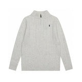 Ralph Lauren Knitted sweaters RL sweater half-height zip-up knitted sweater Polo