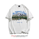Men's T-Shirts Summer Short-Sleeved T-shirt Men's Loose Casual