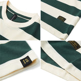 Men's T-shirt Summer Stripes Short-Sleeved T-shirt Men's Loose Couple