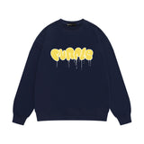 Purple Brand Sweatshirt Loose Crew Neck Sweater