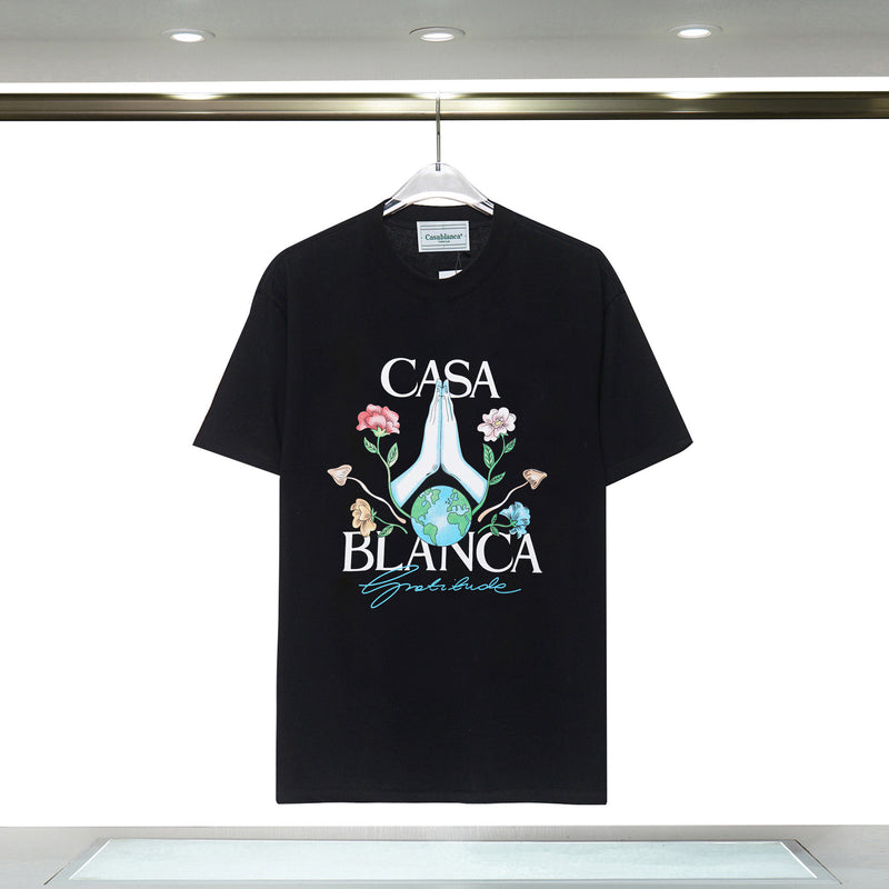Casablanca T Shirts Fashion Loose Tee
