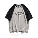 Men T-shirt Summer Cotton Short Sleeve T-shirt Men's Loose Casual