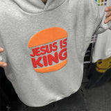 Men Vintage T-Shirts American Vintage Saint Burger King 3D Foam Printing