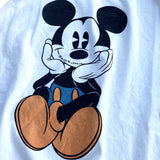 Mens Vintage T-Shirts SAINT MICHAEL CHO Mickey Print Old Vintage Wash T-Shirt
