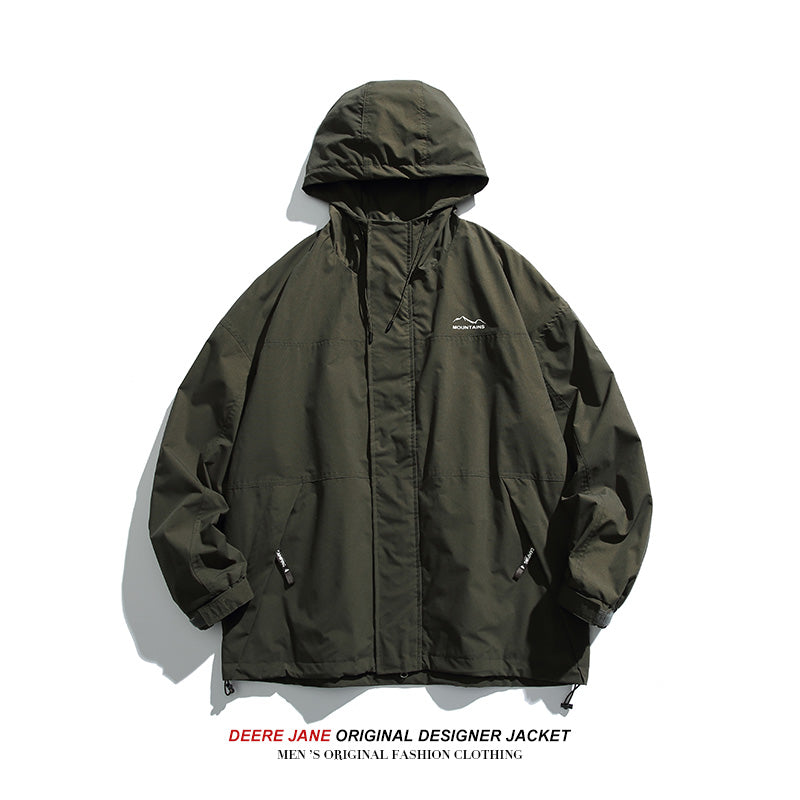 Men Jacket Spring Coat Men Loose Versatile Casual Jacket