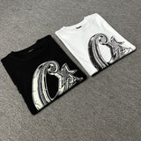 Corteiz T Shirt Short Sleeve Letter Double Yarn Short Sleeve