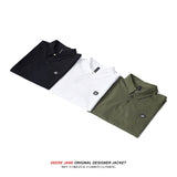 Men T-shirt Summer Cotton Short Sleeve Loose All-Match Casual