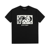Palm Angels T Shirts Star Moon Print Short Sleeve T-Shirt