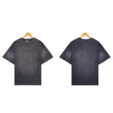 Purple Brand T Shirts Purple Micro Label Spelling Letter Short Sleeve T-Shirt