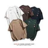 Men T-Shirts Summer Short Sleeve T-shirt Loose Half Sleeve