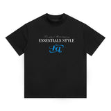 Fog Essentials T Shirts Spring/Summer FOG Letter Pattern Crew Neck Short Sleeves