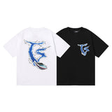 Trapstar T Shirts Trapstar Print Loose Casual Crew Neck Short Sleeve T-Shirt