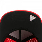 Trendy flat brimmed hat mesh quick-drying and breathable