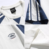 Men T-shirt Summer Cotton Short Sleeve T-shirt Men's Loose Half Sleeve