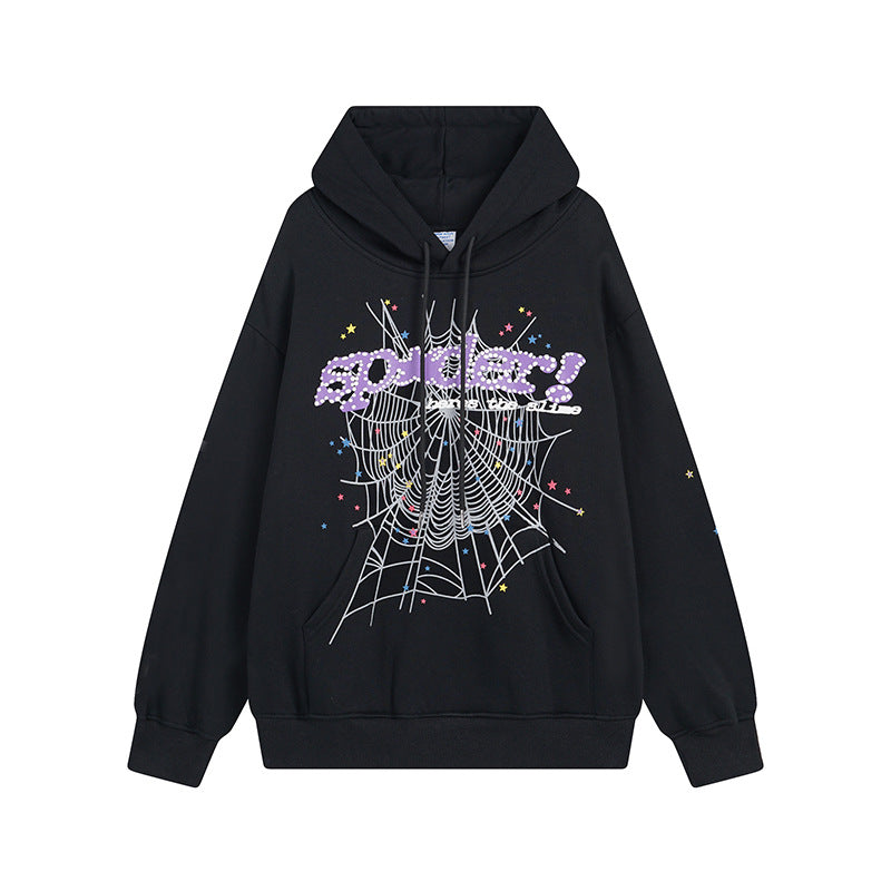 Sp5der Hoodie Loose Men and Women All-Matching