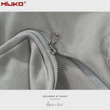 MIJKO Men Shorts Casual multi-pocket neutral shorts