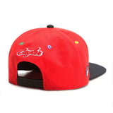 Trendy flat brimmed hat good moodsembroider spring and summer cap