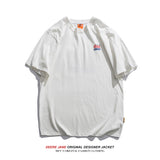 Men T-shirt Summer Cotton Short Sleeve T-shirt Men's Loose All-Match Casual