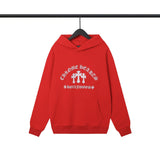 CHH Chrome Heart Hoodie Sanskrit embroidered hooded sweater couple