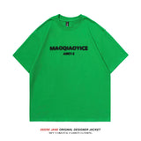 Men's T-Shirts Summer Short-Sleeved T-shirt Men's American Retro Loose