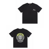Evisu T Shirts Loose Versatile Casual T-Shirts