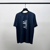 Cp Company T Shirts Summer Crew Neck Loose Short Sleeves