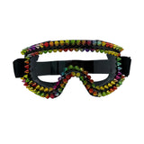 Trendy punk glasses anti-fog and windproof