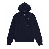 Ralph Lauren Coat Ralph Lauren Pony Embroidered Half Zip Cardigan Hooded