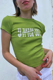 Vintage Y2g Shirts Summer Short Sleeve T-shirt Printed Women