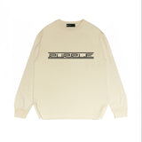 Purple Brand Long Sleeve T-Shirt Fashion Loose Long Sleeve Top