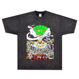 Rock Star T Shirt Green Day Ookie T-shirt Loose Retro Street Vintage Short Sleeve